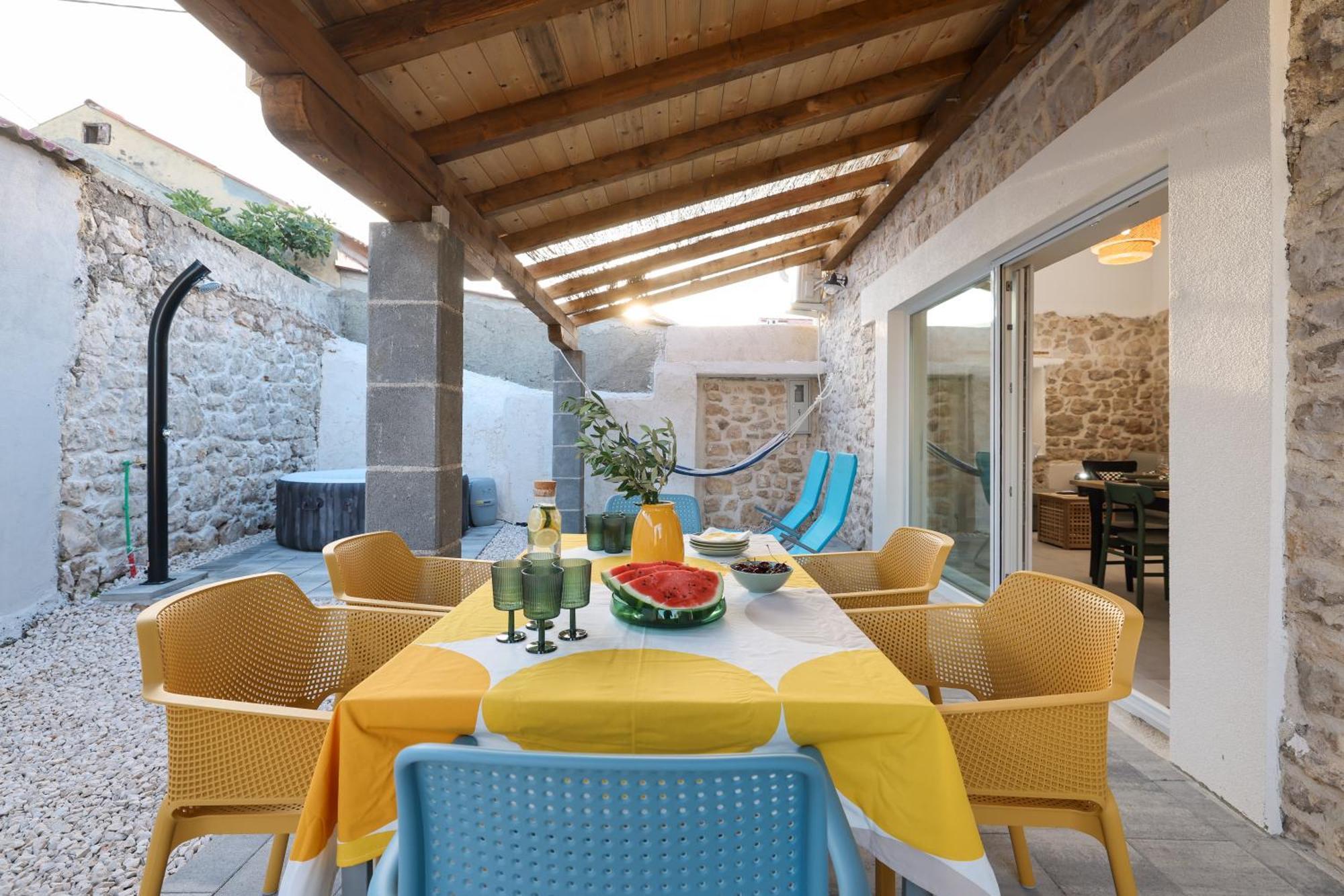 Villa Stone House Lole à Ražanac Extérieur photo