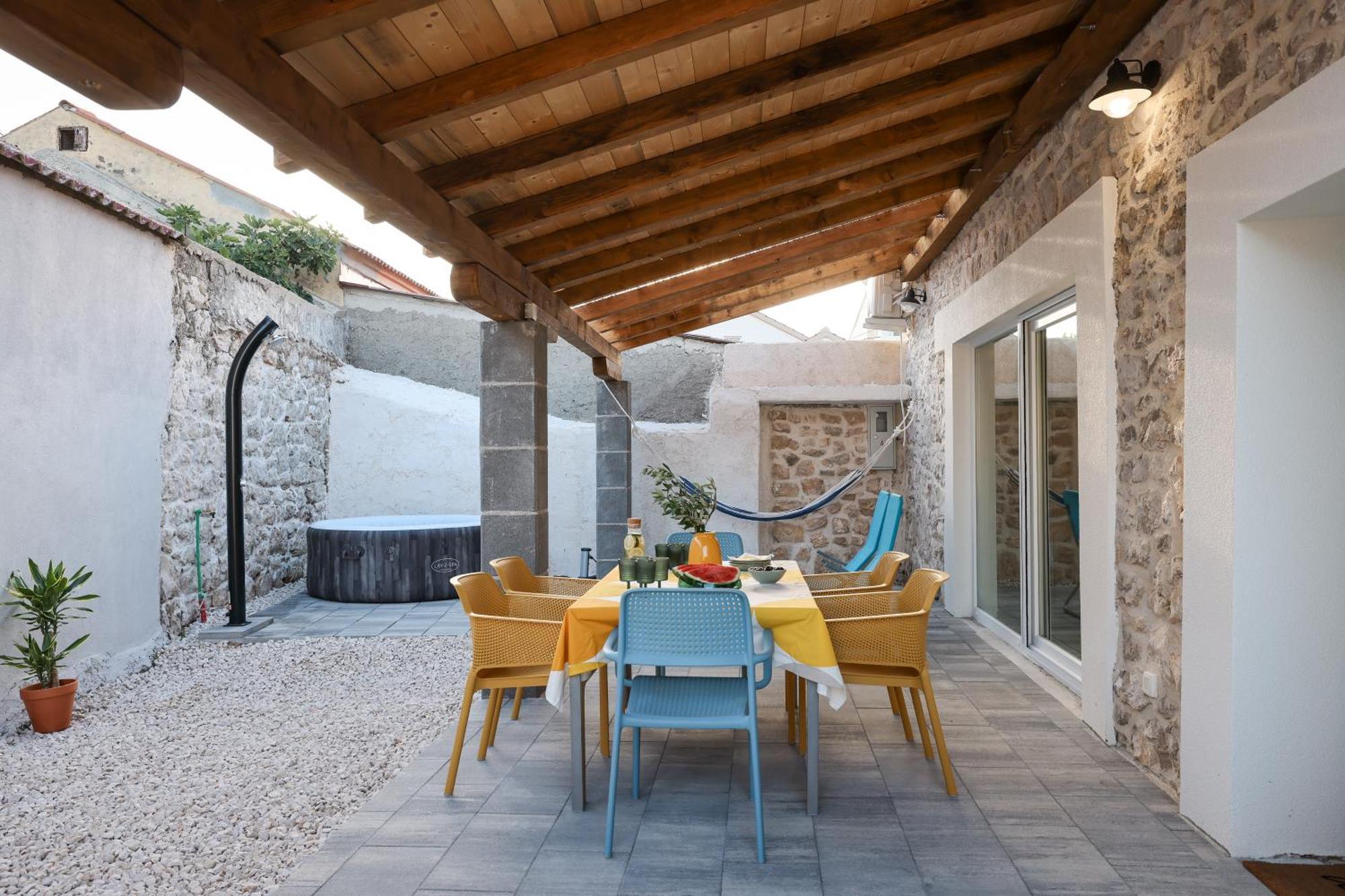 Villa Stone House Lole à Ražanac Extérieur photo